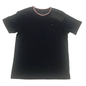 Tommy Hilfiger Boys Youth Short Sleeve Logo -‎ Navy Blazer/Size 5